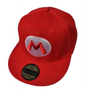 NEW Underground Kulture Red Super Mario Snapback Baseball Cap
