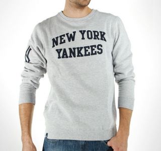 Majestic Collins Crew Neck New York Yankees Top Jumper Sweatshirt 