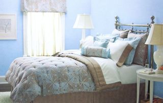 MARTHA STEWART BALINESE MOSAIC Comforter/Shams/bedskirt/sheets 300 TC 