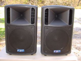   FBT MaxX 5a 15 professional powered speakers Mackie QSC sound better