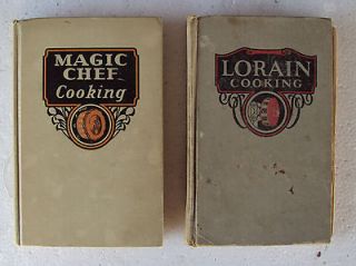 VINTAGE 1926 LORAIN COOKING & 1935 MAGIC CHEF COOKING AMERICAN STOVE 
