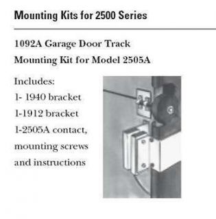   (formerly GE Security/Sentr​ol) 1092A L Garage Door Track Mounting