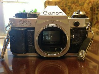 Canon AE 1 35mm SLR Film Camera with FD 50mm lens kit