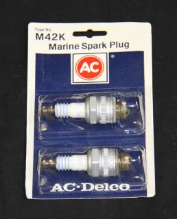   Delco M42K Spark Plugs Vintage Kart Plug perfect for McCulloch Engines
