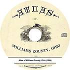   Plat Book   Williams County, Ohio   OH History Genealogy Maps on CD