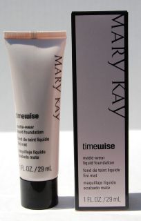 Mary Kay Liquid Foundation Matte Wear Combination to Oily Skin You 