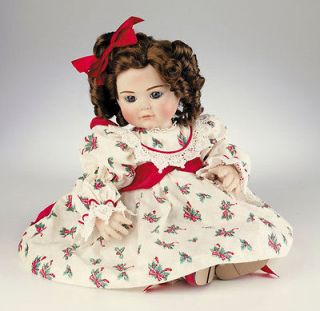 Marie Osmond Doll Baby Mein Liebling Holiday 12 seated Porcelain