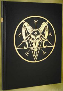 Necronomicon Black Spell Book of Shadows Baphomet OTO Journal Grimoire 