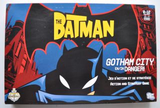 THE BATMAN Gotham City in Danger BOARD GAME GLADIUS complete