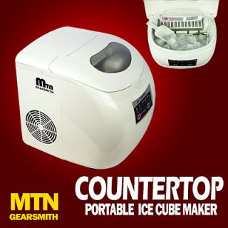   Deluxe MTN Portable Countertop Desk Ice Cube Maker Machine 33 lbs/Day