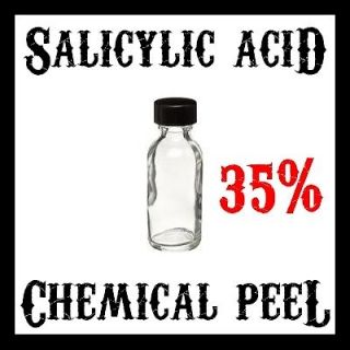 35% Pure SALICYLIC ACID Pro Medical Grade Chemical Peel for Scars Acne 
