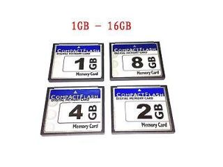   1G 1GB 2G 2GB 4G 4GB 8G 8GB 16G 16GB CF Memory Card CompactFlash Card