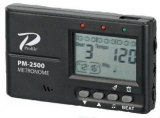Profile PM 2500 Digital Metronome with Clock and Alarm