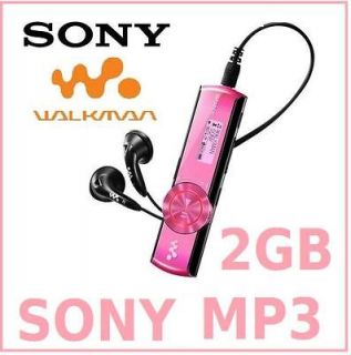  Walkman NWZ B173F PINK 2GB Flash Portable Digital Media Player  WMA