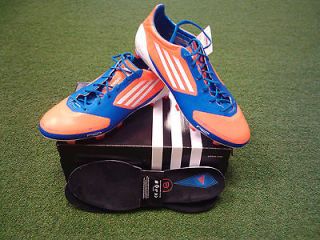 adidas F50 adizero TRX FG Synthetic Infrared/Blue New Authentic Cleat 
