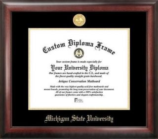 Michigan State University Home Office Diploma Picture Frame