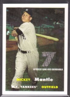 mickey mantle relic in Baseball