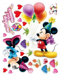 mickey mouse wall decals in Home Decor