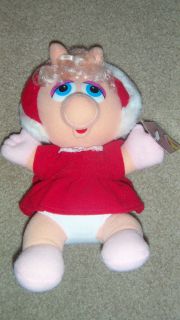 BABY MISS PIGGY   MCDONALDS 1988 TOY   NEW WITH TAGS   JIM HENSON 