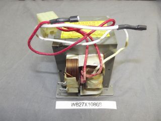 WB27X10868 MICROWAVE TRANSFORMER GE USED PART uc