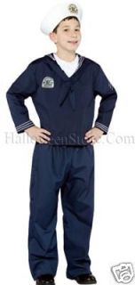 Military Soldier   Navy Uniform Child Costume Small4 6