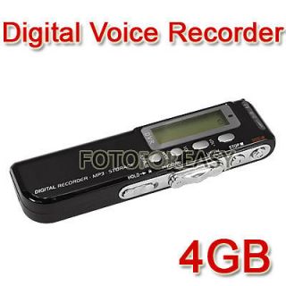   4G Digital USB Voice Recorder Mini Dictaphone w/ Speaker  Player