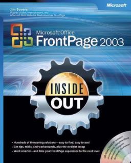 Microsoft Office FrontPage 2003 Inside Out (Bpg Inside Out), Jim 