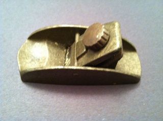 Unsigned Mini Plane 3 5/8 by 1 1/2 Block Plane Tool