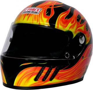 FORCE Racing Gear Snell M2005 Rated Eliminator X Helmet Full Face 