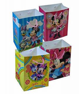 12 Pack Disney Minnie Mouse Medium Party Gift Bags