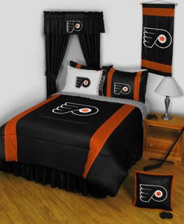 NEW NHL Philadelphia Flyers Twin Bed in Bag 6 Piece Set