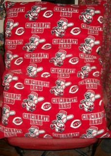 Cincinnati Reds MLB Baseball Fan Gift BIG Dog Crate Pads Pillow Beds 