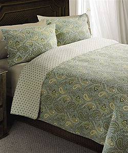 New Chic Style Moroccan Twin Size 2 piece Quilt/Bedspread Set (1 sham 