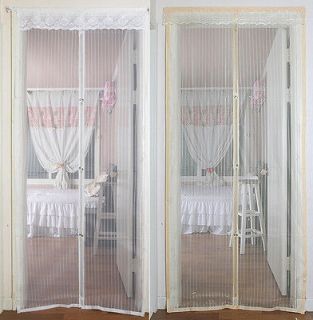 Clean Mesh Magnet Interior Door Mosquito Net Curtain Auto Closing Bugs 