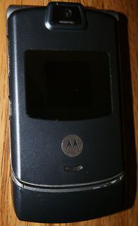 Motorola V3c V3 Razr Dark Gray Sprint Cell Phone Excellent Used 