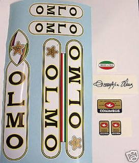 Olmo decal set for Campagnolo vintage bike resto 2