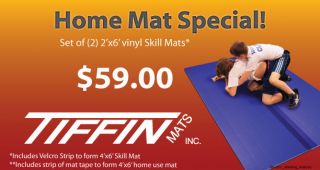 Flexible Home Use Vinyl Mats 2 2x6 Wrestling Exercise Equipment Mat