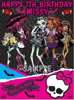 monster high edible images in All Occasion Party Supplies