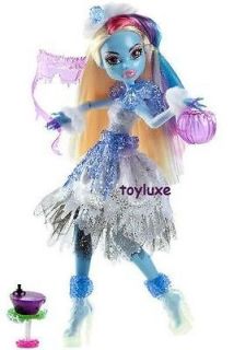 Monster High Doll GHOULS RULE Abbey Bominable HALLOWEEN Costume 