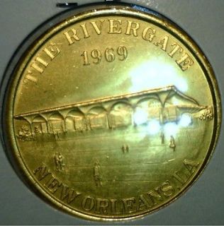1969 Mard Gras New Orleans Commemorative Token The River Gate Top of 