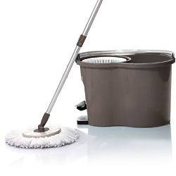 Spin Dry Mop (360° Spin Dry Mop cleans & rinses without wetting your 