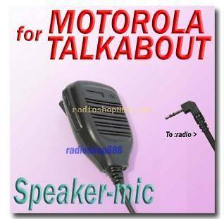 41 75MT Speaker mic for Motorola talkabout T5500 T5720