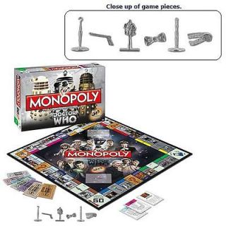 Doctor Who Collectors Edition Monopoly Board Game