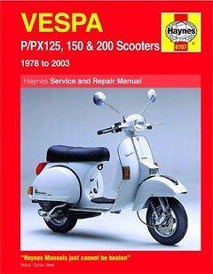 Vespa P/PX125, 150 & 200 Scooters 1978 2009