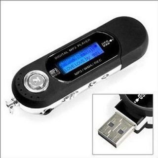 Portable USB Connect Mic LCD WMA/REC Digital  Player Voice Recorder