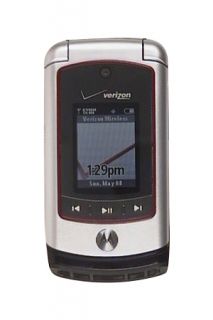 Motorola Adventure V750   Silver black (Verizon) Cellular Phone