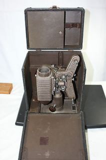 Vintage Revere Model 85 8mm Movie Projector w/Case Works Well But