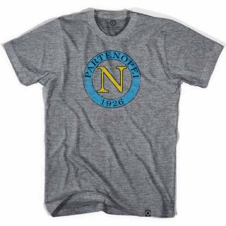 Ultras Napoli 1926 Soccer Heather Grey T shirt