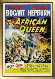 MAGNET Vintage Movie Poster MAGNET AFRICAN QUEEN Bogart Hepburn Free 