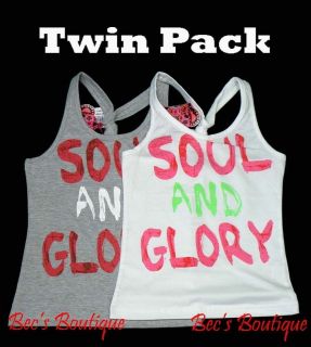  Vest Tops 7 12 Years Twin Multi Pack Bundle Childrens Clothing Kids